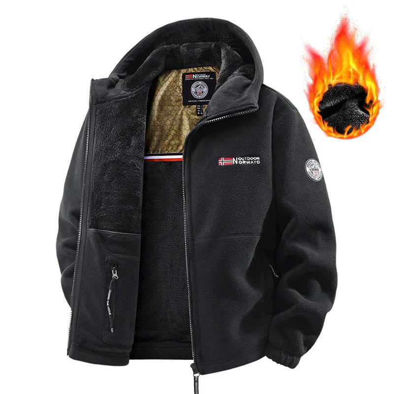 🔥DERNIER JOUR DE PROMOTION - 50 % DE RÉDUCTION🔥Veste unisexe à capuche décontractée isolée et chauffante au graphène améliorée 2026 (avec poches intérieures)