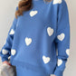 ❤️ Costume deux pièces décontracté en tricot fendu