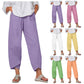 👩‍🦱 Offre pour la fête des mères 🔥Pantalon décontracté en coton et lin