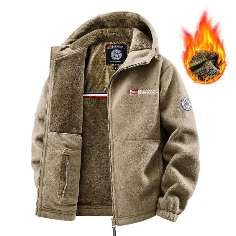 🔥DERNIER JOUR DE PROMOTION - 50 % DE RÉDUCTION🔥Veste unisexe à capuche décontractée isolée et chauffante au graphène améliorée 2026 (avec poches intérieures)