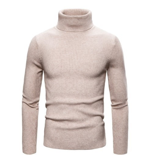 🧶 L'ÉLÉGANCE INTEMPORELLE | Pull Homme Slim à Col Roulé -50 %