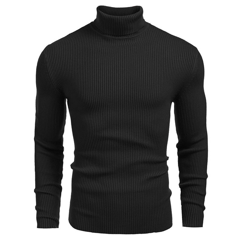 🧶 L'ÉLÉGANCE INTEMPORELLE | Pull Homme Slim à Col Roulé -50 %