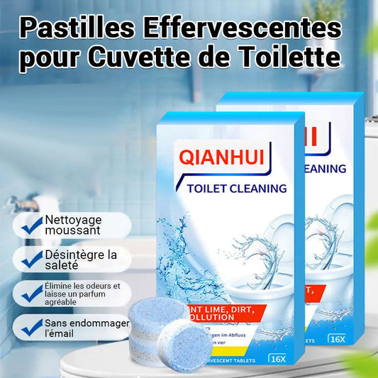 ✨🚽 Comprimés effervescents de nettoyage des toilettes - décontamination, tartre urinaire, alcali urinaire et élimination des odeurs