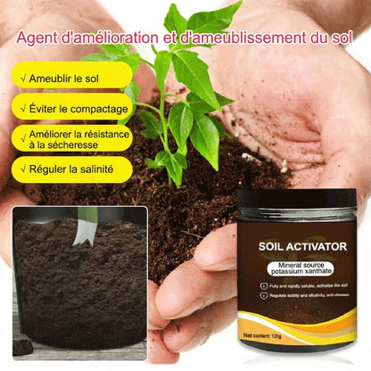 🌱60 % DE RÉDUCTION! 🏗️ Agent d‘Ameublissement pour Sol – Améliore la Structure, Drainage & Fertilité 🌿