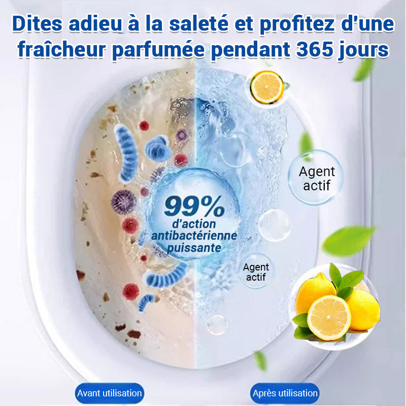 ✨🚽 Comprimés effervescents de nettoyage des toilettes - décontamination, tartre urinaire, alcali urinaire et élimination des odeurs