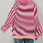 🔥Offre 49% OFF😲 - Chemise oversize rayée à manches longues pour femmes