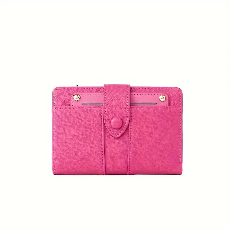 🔥Hot Sale😍Portefeuille multi-compartiments en cuir pour femme avec porte-cartes (achetez-en 1 et obtenez-en 1 gratuit)