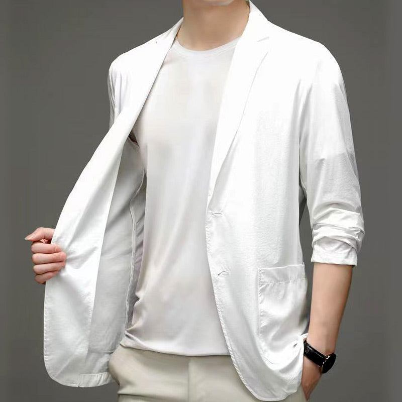 ✨️Matériaux préférés🔥Veste de costume légère d'été pour homme（🔥55% de réduction）
