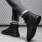 🎁 Soldes 49 % DE RÉDUCTION 🔥BOTTES EN CUIR NOIR MARTINI