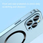 Chargement magnétique Aluminium Métal Bumper Matte Case Cover pour iPhone