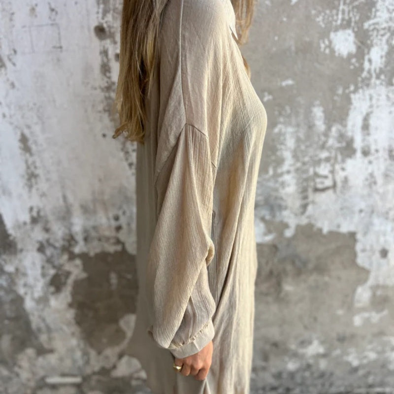 🔥Vente flash 59% de réduction💃Ensemble deux pièces chemise et short décontractés en coton et lin pour femme