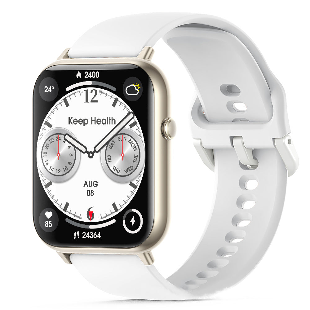 ✈️Livraison gratuite✈️Montre connectée pour femmes et hommes, tracker d'activité physique avec fonction d'appel, montre de fitness avec suivi du sommeil/100 sports/podomètre étanche IP68