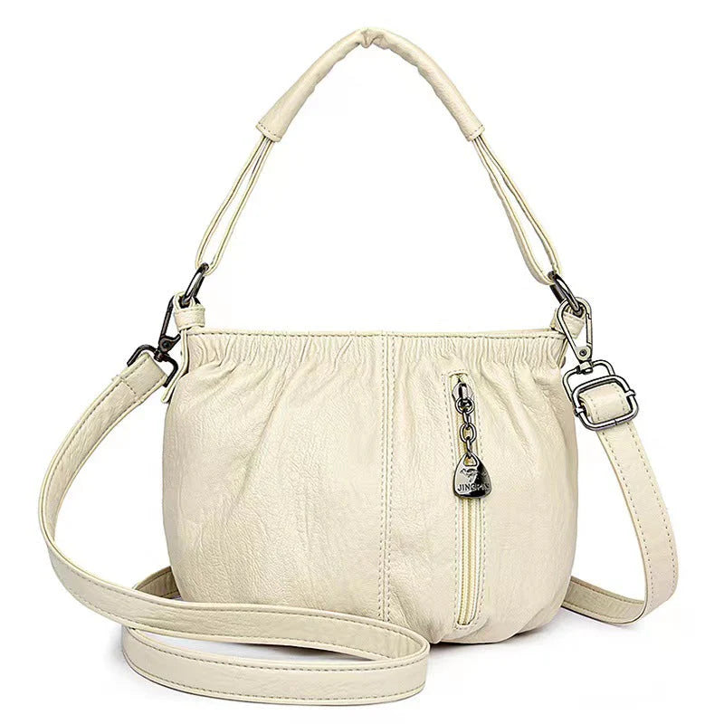 👜 60% DE RÉDUCTION ! 💼 Sac à Main Cube en Cuir – Design Plissé Élégant, Léger & Polyvalent ✨