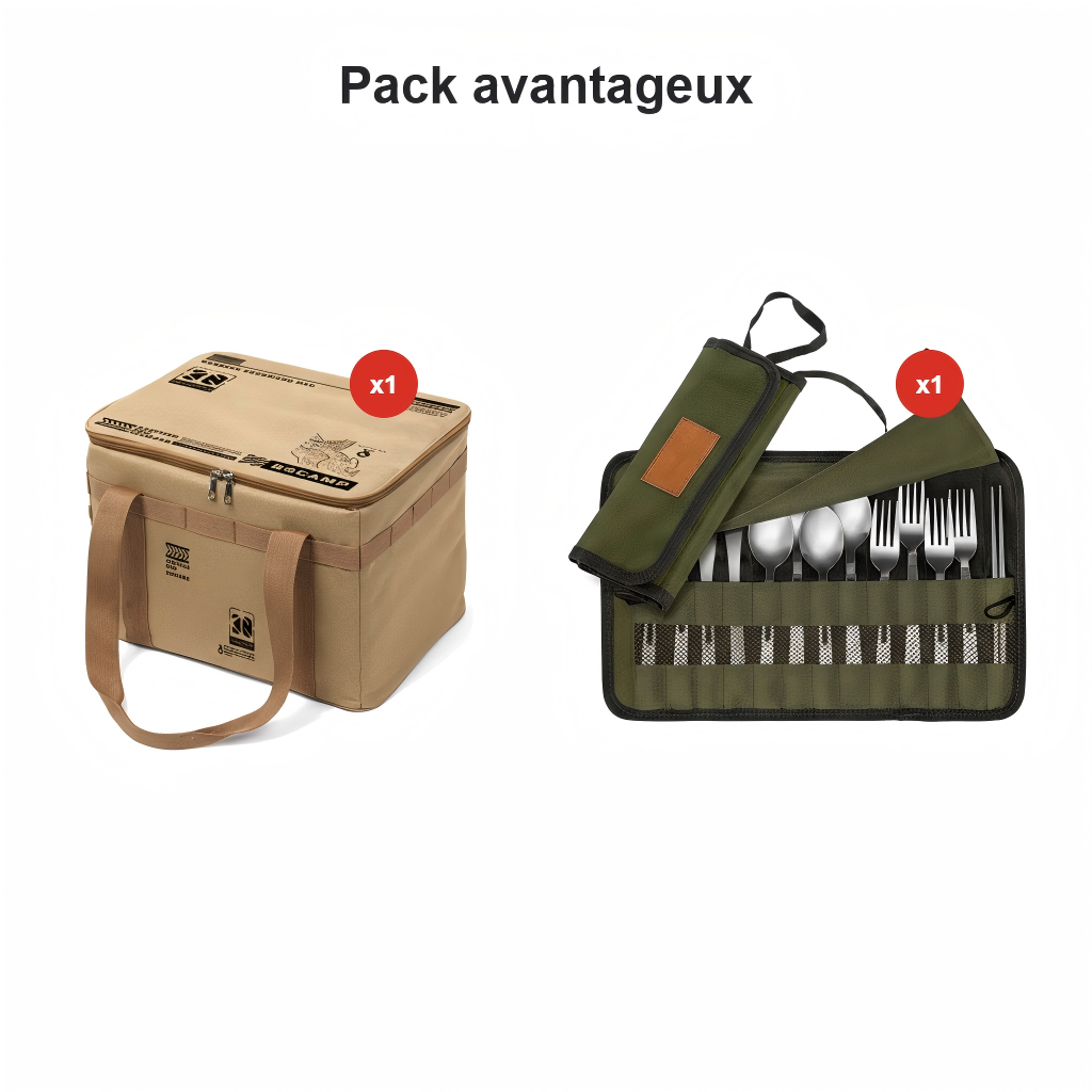 📢📢50 % de réduction !! ⏰Grand sac de rangement pour le camping en plein air