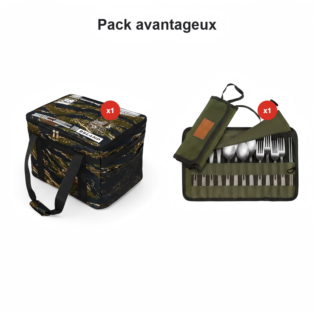 📢📢50 % de réduction !! ⏰Grand sac de rangement pour le camping en plein air