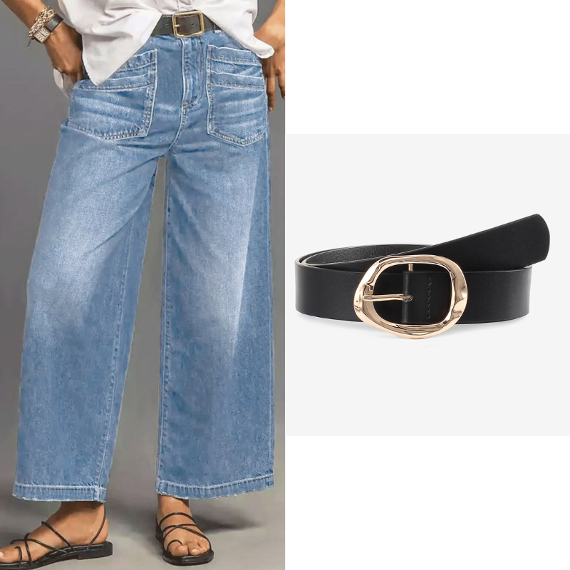 🎉 60% DE RÉDUCTION! 👖 NOUVELLE SILHOUETTE 2026 – JEAN DÉCONTRACTÉ À JAMBES ÉVASÉES, FLATTEUR POUR TOUTES