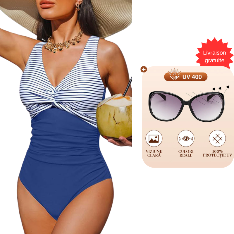 👙✨ 50 % de réduction ! 💃 Maillot de bain sculptant — Coupe ajustée