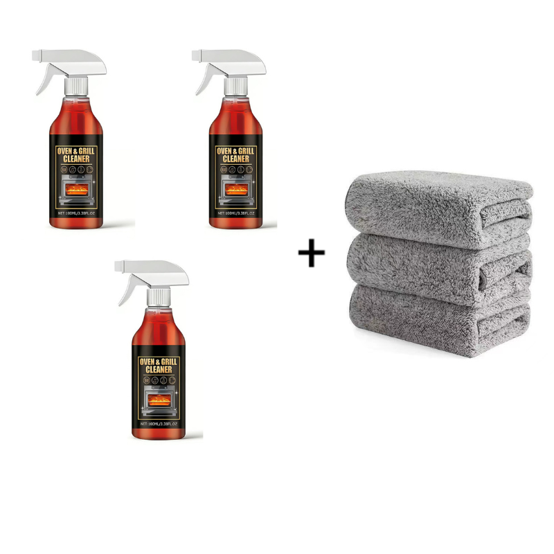 📢📢50 %  DE RÉDUCTION !! ⏰Nettoyant pour four et grill en spray