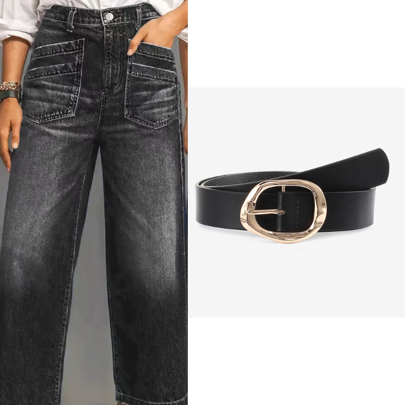 🎉 60% DE RÉDUCTION! 👖 NOUVELLE SILHOUETTE 2026 – JEAN DÉCONTRACTÉ À JAMBES ÉVASÉES, FLATTEUR POUR TOUTES