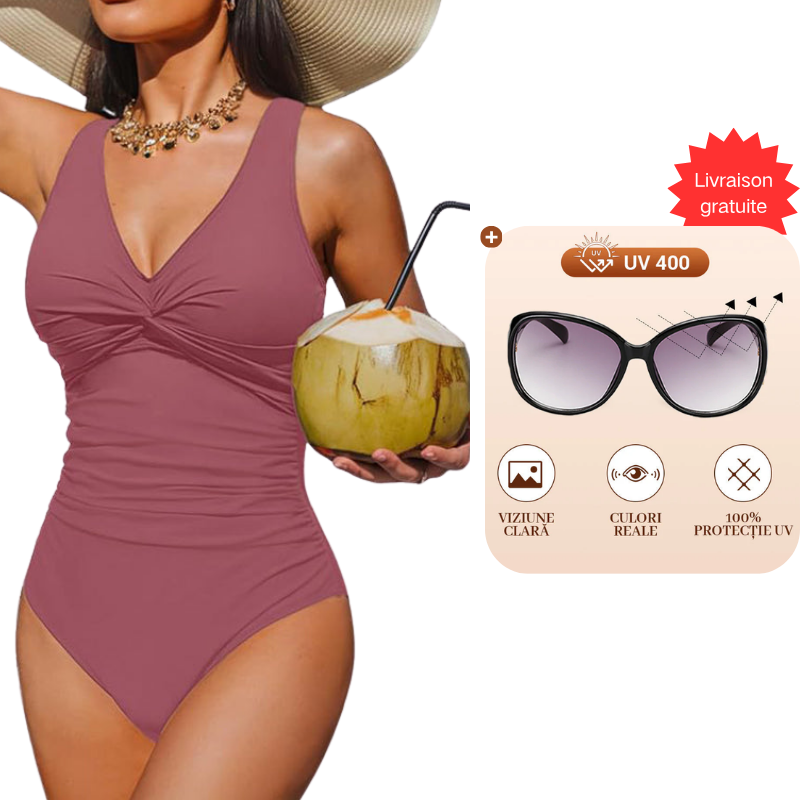 👙✨ 50 % de réduction ! 💃 Maillot de bain sculptant — Coupe ajustée