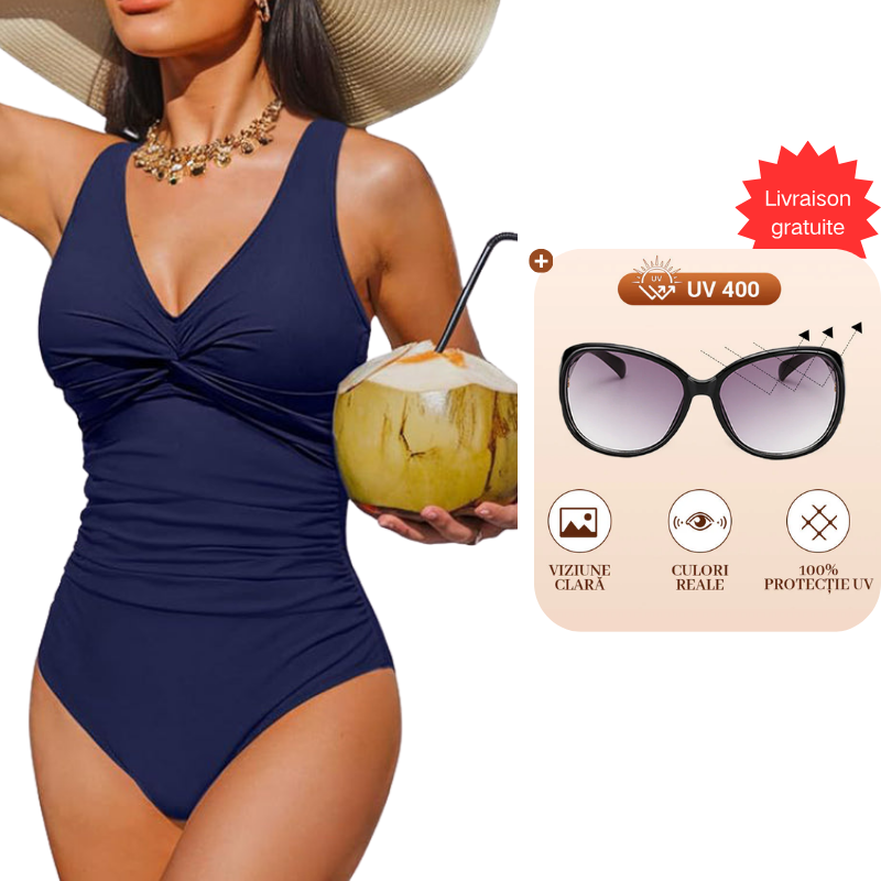 👙✨ 50 % de réduction ! 💃 Maillot de bain sculptant — Coupe ajustée