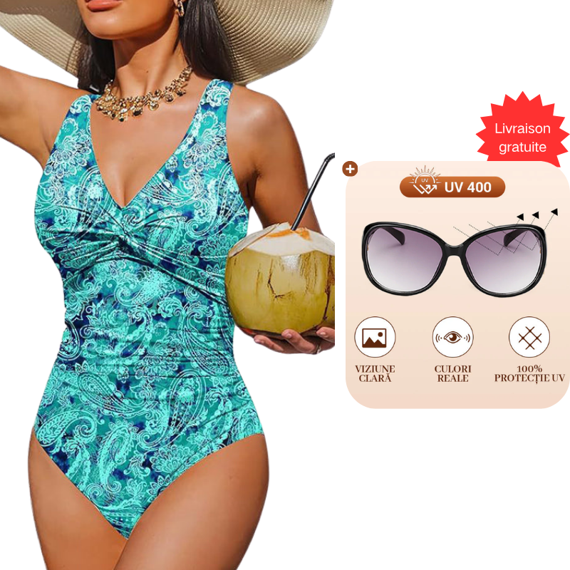 👙✨ 50 % de réduction ! 💃 Maillot de bain sculptant — Coupe ajustée