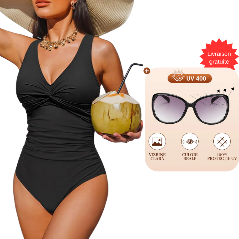 👙✨ 50 % de réduction ! 💃 Maillot de bain sculptant — Coupe ajustée