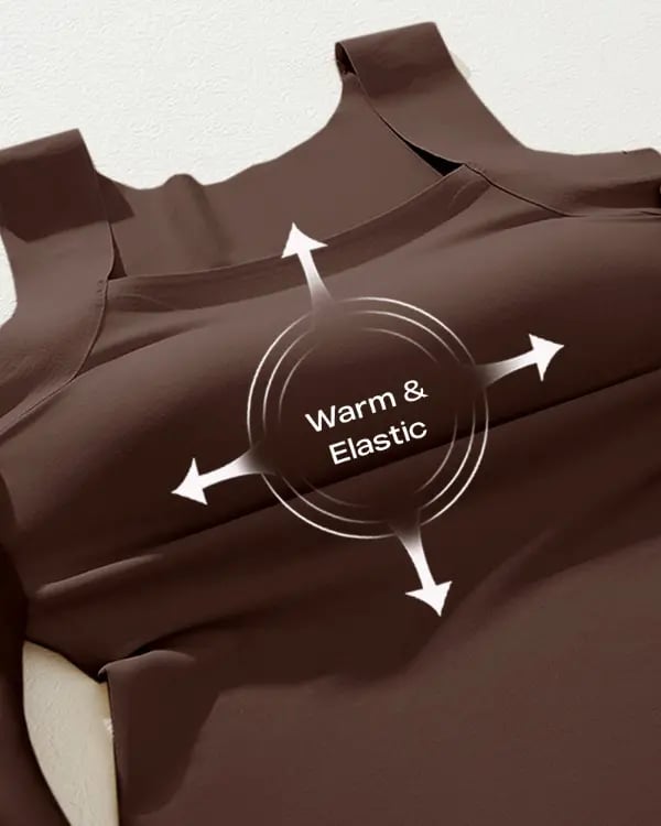 🔥Dernier jour 49 % de réduction💖Débardeur Femme Ultra Confortable 😌 à Encollure U | Avec Soutien-gorge Intégré pour un Look Parfait 💫✨