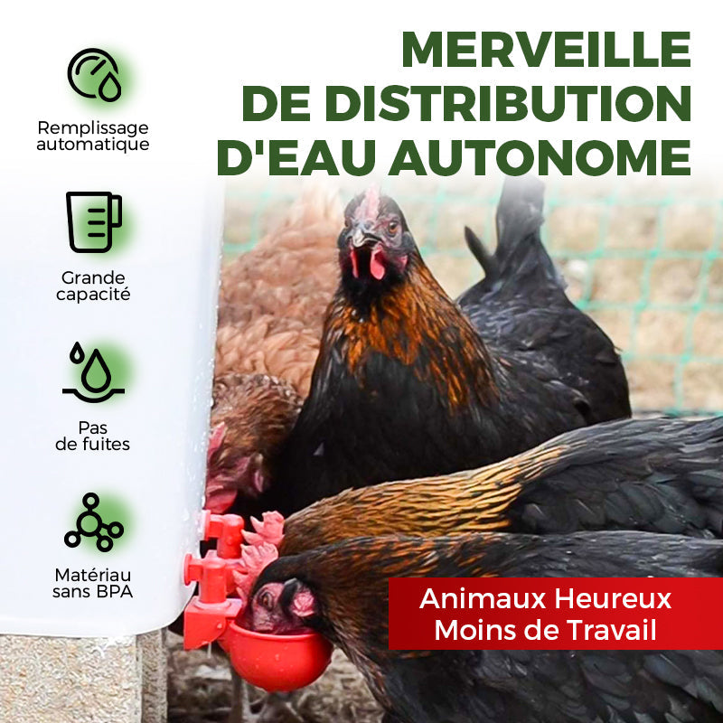 ✨Gobelets automatiques pour volailles avec filetage de 5/16 pouces