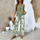 🔥Promotions de printemps🌺Tenue 2 pièces tendance pour femme, haut sans manches et pantalon(🔥54 % de réduction)