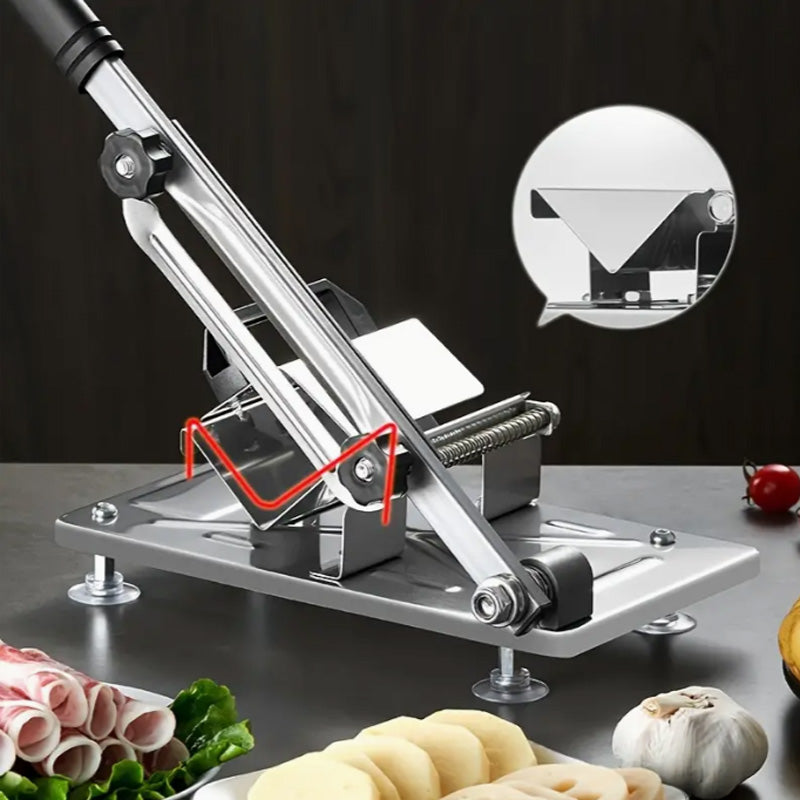 💥Grande vente 50% de réduction💥 Trancheuse à viande surgelée manuelle
