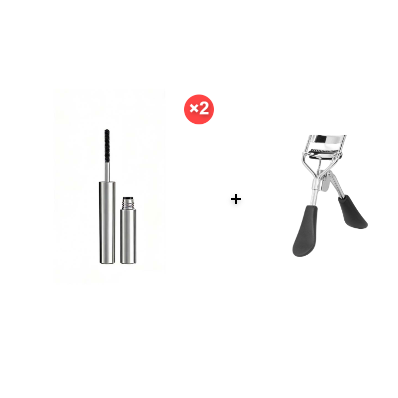 🔥 50 % DE RÉDUCTION · Mascara recourbant et allongeant, résistant à l'eau ✨