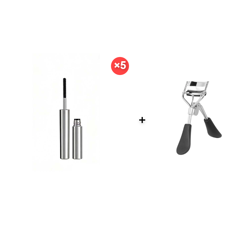 🔥 50 % DE RÉDUCTION · Mascara recourbant et allongeant, résistant à l'eau ✨