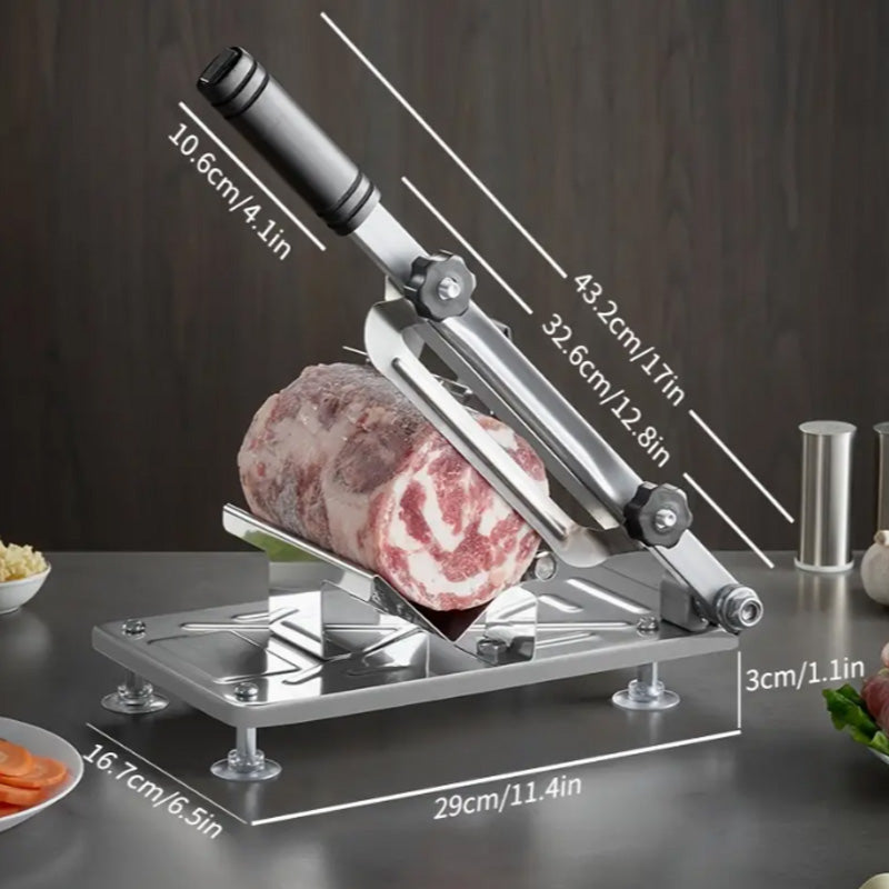 💥Grande vente 50% de réduction💥 Trancheuse à viande surgelée manuelle