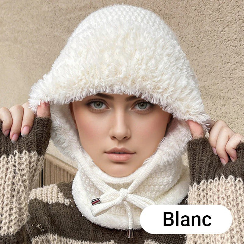 🧣50% OFF MAINTENANT ! 🔥 Cagoule 3-en-1 pour Femme - Chaud & Polyvalent, Idéal pour Tout Temps Hivernal ❄️✨