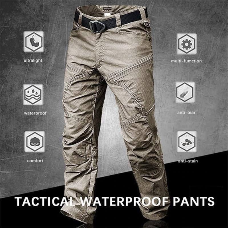 🔥 60% DE RÉDUCTION ! 🌧️ Pantalon Tactique Imperméable pour Homme – 10 Poches, Respirant & Ultra-Résistant, Idéal Rando, Trek ou Usage Quotidien ! 💪