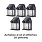 🔥VENTE LIMITÉE 50 % DE RÉDUCTION🔥Applique murale solaire à détecteur de mouvement en tungstène