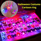 🎁 Couronne Lumineuse LED Halloween 😍 - Lot de 50 pièces