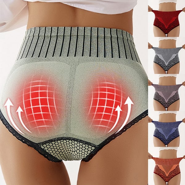 💥Offre limitée dans le temps 58% de réduction💥Achetez 1 gratuit 1🔥Culotte dentelle femme taille haute sous-vêtements en coton graphène