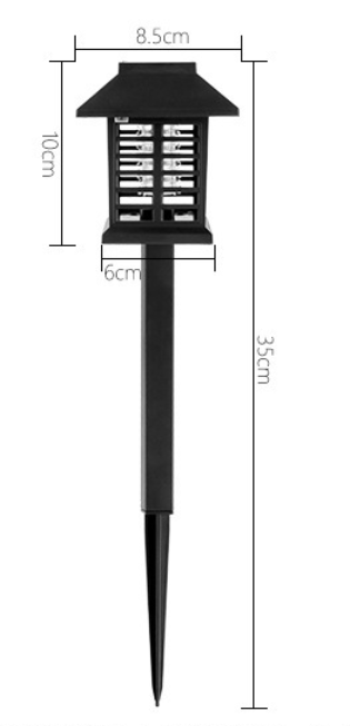 ✨Retour limité en été&Durée limitée 50% de réduction✨🚫🦟Solar Mosquito Zapper Lamp Stake
