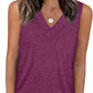 🎁Promotion d'été 50 % DE RÉDUCTION ✨ Débardeur sans manches, ajusté, avec encolure en V et coupe ample pour femmes