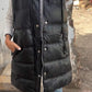 🍂Vente d'automne 50% de réduction🔥Gilet à capuche en cuir PU
