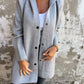 🥰Vente d'automne 70% DE RÉDUCTION🥰Veste à capuche à simple boutonnage pour femmes
