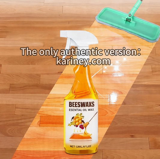 ✨ Spray pour parquet à la cire d'abeille ScratchErase – Nettoie, redonne de l'éclat et élimine les rayures ! 🧹