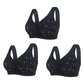 🔥Payez 1 Obtenez 3(3packs)🔥Soutien-gorge en coton à fermeture frontale Design for Senior