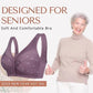 🔥Payez 1 Obtenez 3(3packs)🔥Soutien-gorge en coton à fermeture frontale Design for Senior