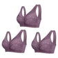 🔥Payez 1 Obtenez 3(3packs)🔥Soutien-gorge en coton à fermeture frontale Design for Senior