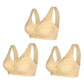 🔥Payez 1 Obtenez 3(3packs)🔥Soutien-gorge en coton à fermeture frontale Design for Senior