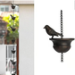 🔥Soldes à durée limitée 50 % de réduction🔥Quand la pluie rencontre l'art – Chaîne de pluie décorative avec motif bain d'oiseaux