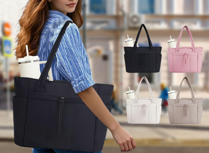 💕Soldes exceptionnels 50 % de réduction🎁Sac fourre-tout Wandering Nature Puffer avec porte-gobelet, compartiment pour ordinateur portable et housse pour valise à roulettes, idéal pour les voyages, le travail, les infirmières et les femmes.